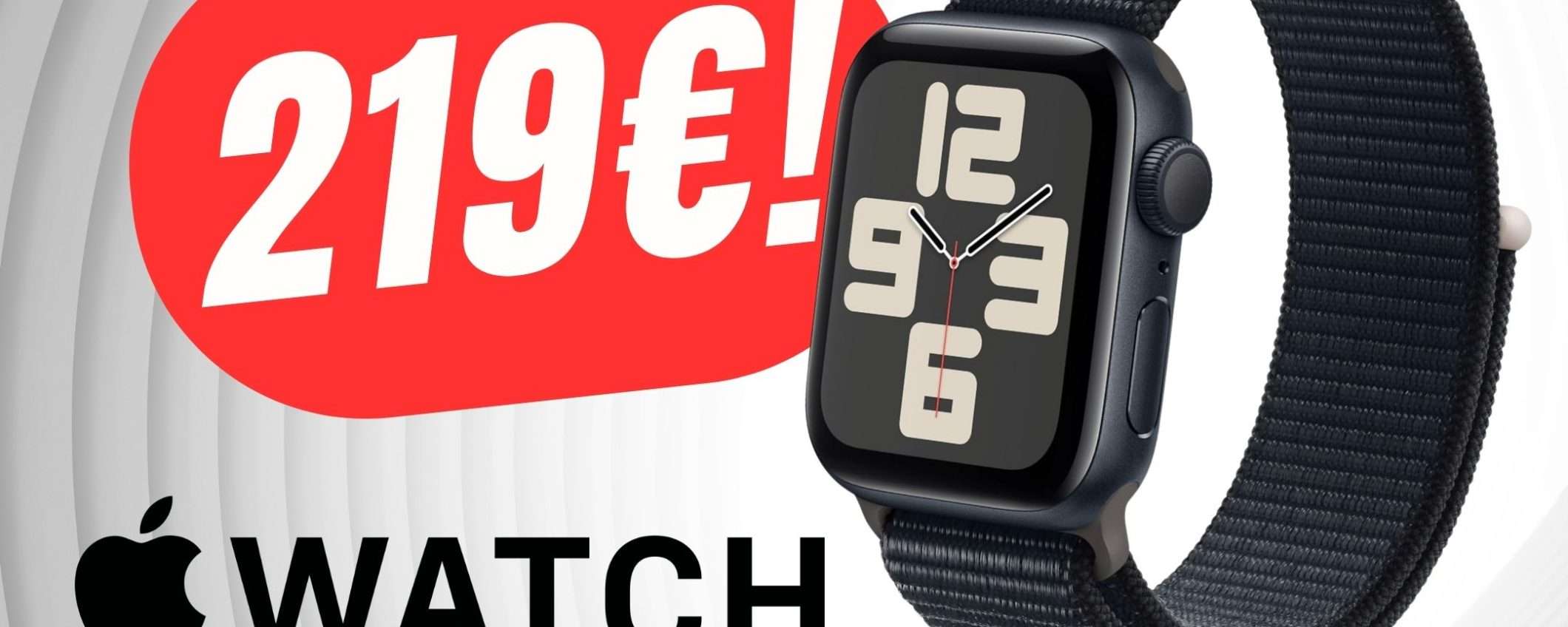 SCONTO FOLLE del -24% per Apple Watch SE (2023)!