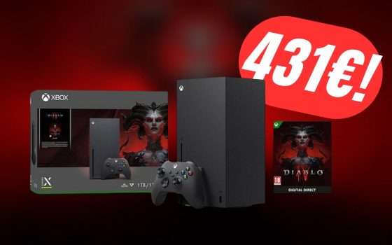 Xbox Series X con Diablo 4 costa solo 431€ grazie a questo COUPON!