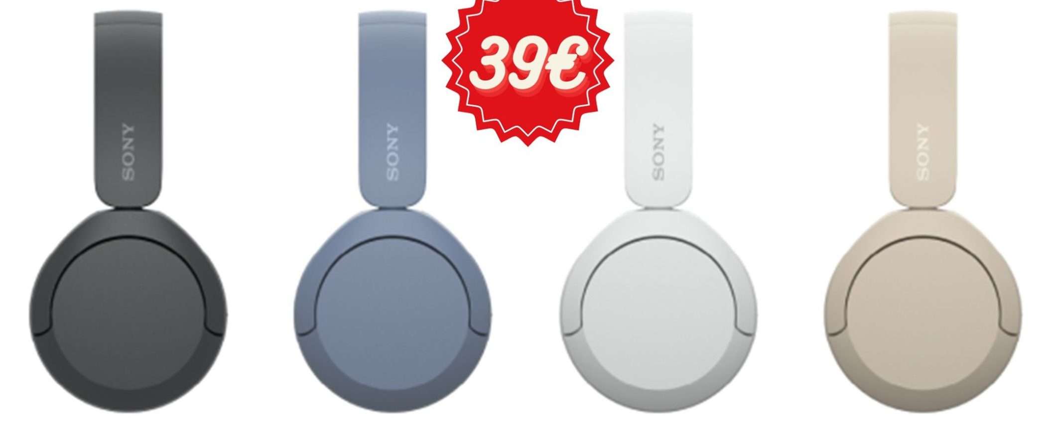 Cuffie Sony WH-CH520: 4 bellissime colorazioni, un solo prezzo WOW