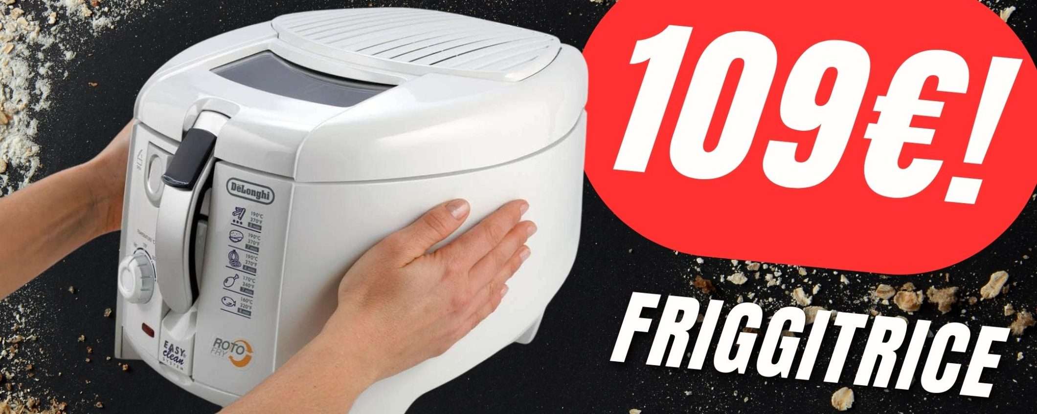 Pi di 50 di SCONTO su questa Friggitrice De Longhi