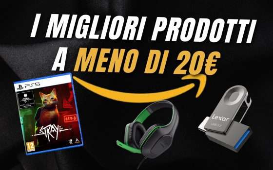 I Migliori prodotti in SCONTO su Amazon SOTTO i 20€!