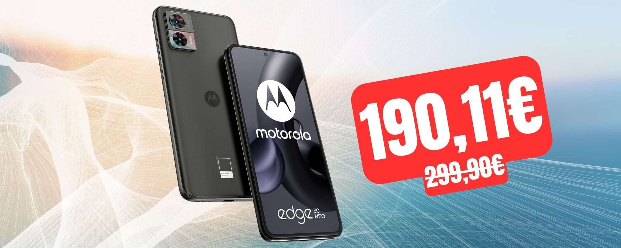 Motorola edge 30 Neo: che CROLLO del prezzo su Amazon (-37%)