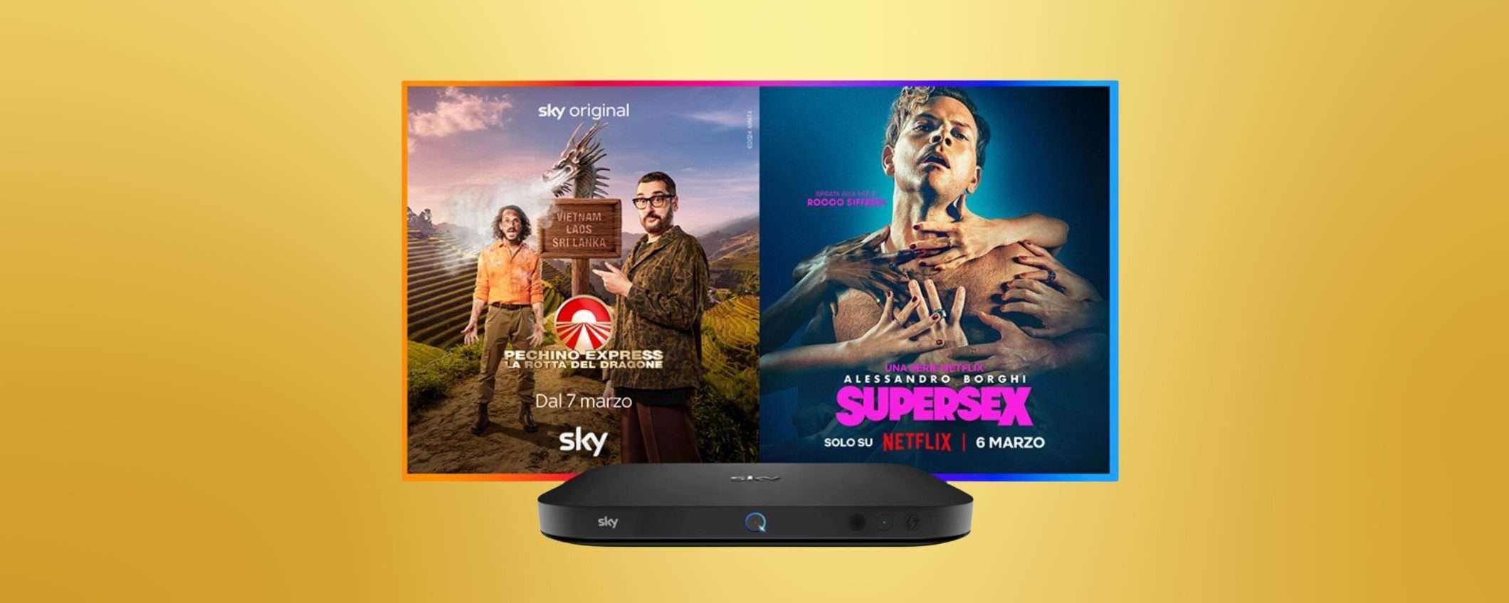 Sky TV + Netflix a 19,90 euro al mese: è la promo Intrattenimento Plus