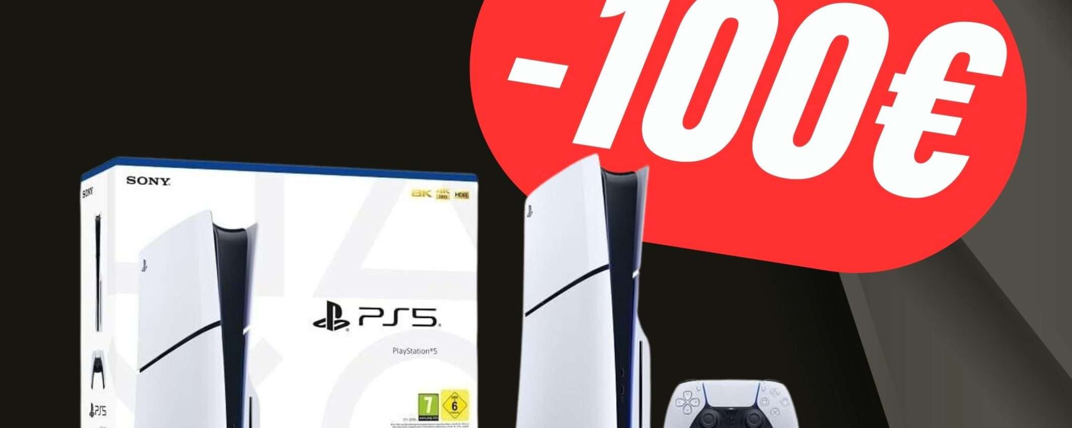 PlayStation 5 Slim è in SCONTO di -100€ su eBay: CORRI A PRENDERLA!