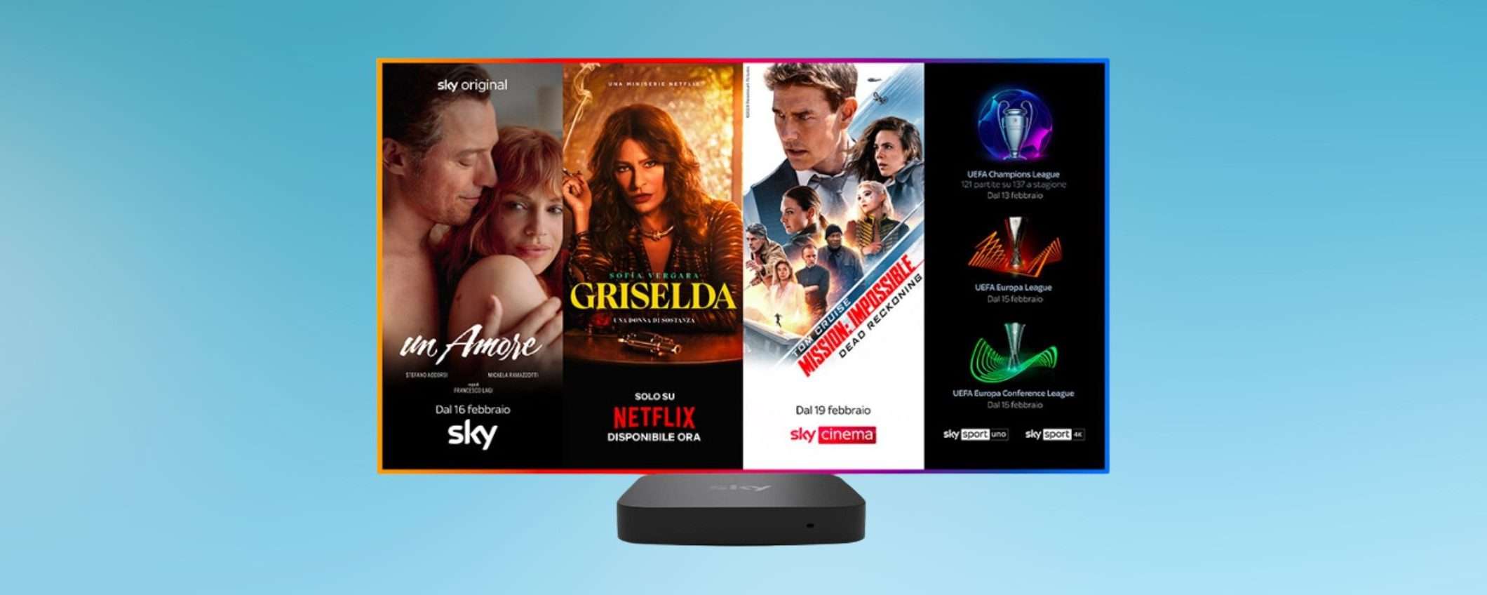 Prova Sky e Netflix per 30 giorni senza impegno: ti bastano 9 euro