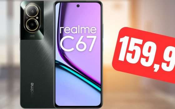 realme c67: ottimo smartphone in offerta a soli 159,99€ su Amazon