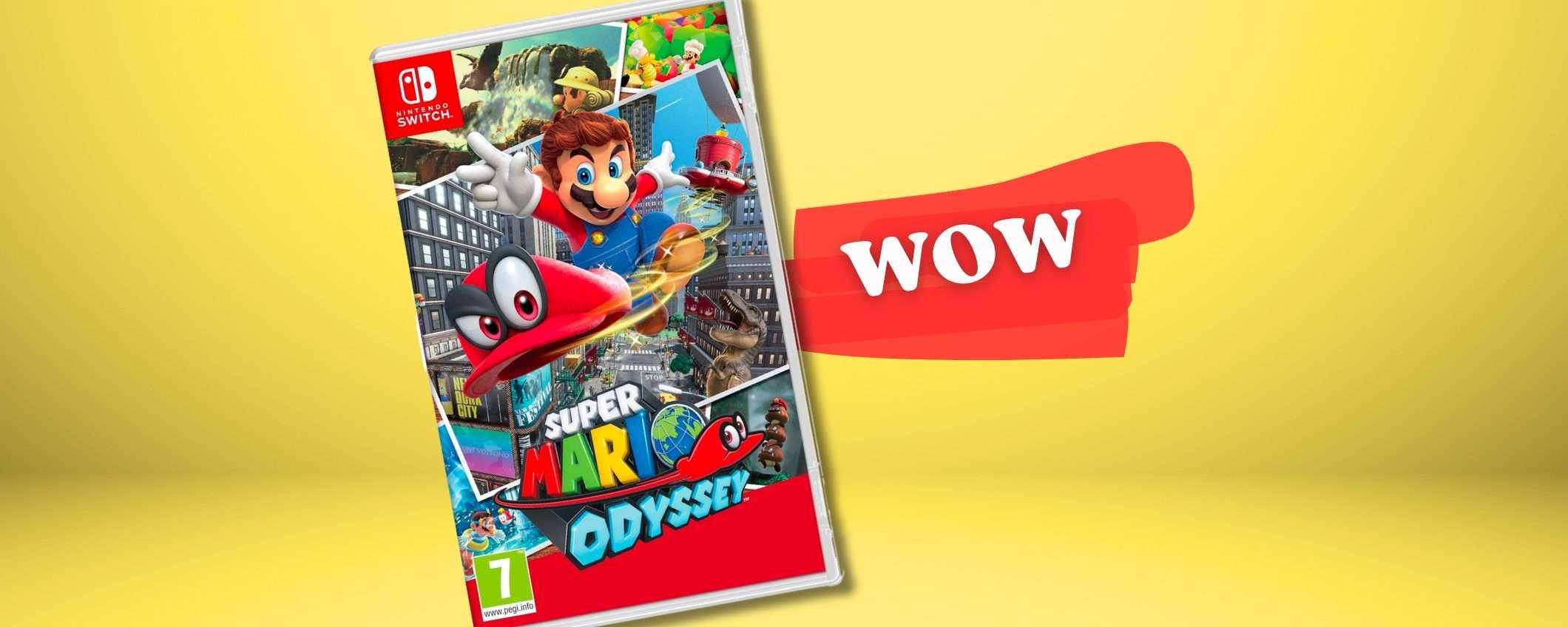 Super Mario Odyssey GIOCALO subito su Nintendo Switch, in offerta