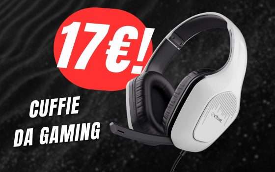 Queste Cuffie da Gaming costano solo 17€!