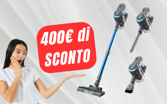 AMAZON IMPAZZISCE: sconto dell'80% per questo Aspirapolvere Elettrico!