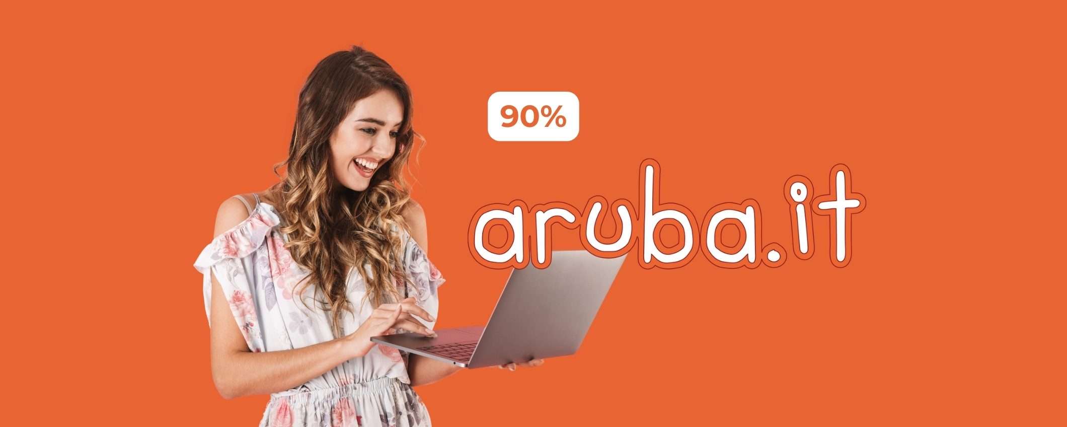 Aruba Hosting: Promo Flash, sconti fino al 90%