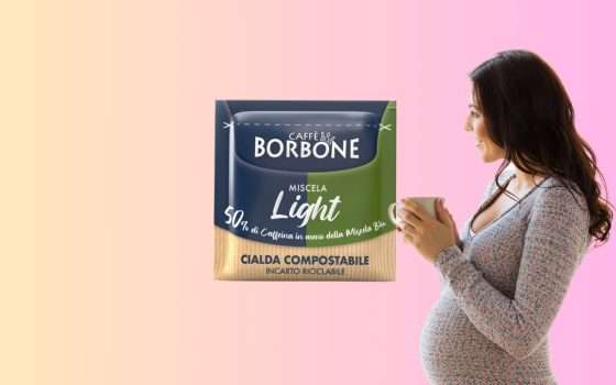 Cialde Caffè  Borbone Light: novità con il 50% di caffeina in meno