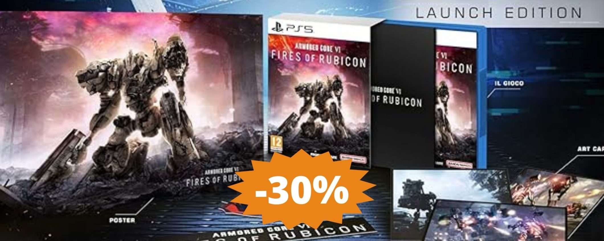 Armored Core VI per PS5: MEGA sconto del 30% su Amazon