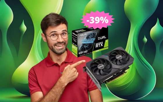 Asus NVIDIA RTX 3060: sconto INCREDIBILE del 39% su Amazon