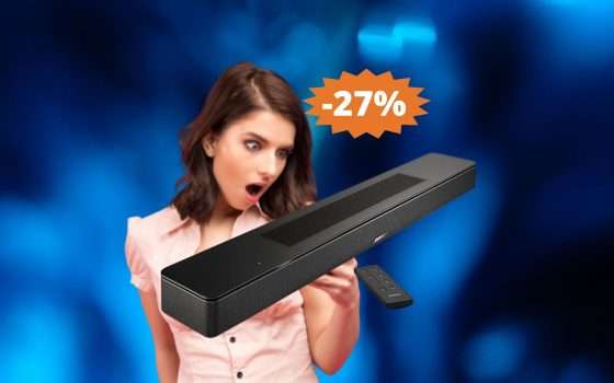 Bose Smart Soundbar 600: ELEVA la tua esperienza sonora (-27%)