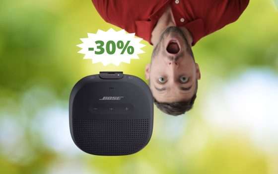 Bose SoundLink Micro: sconto IRRESISTIBILE del 30% su Amazon