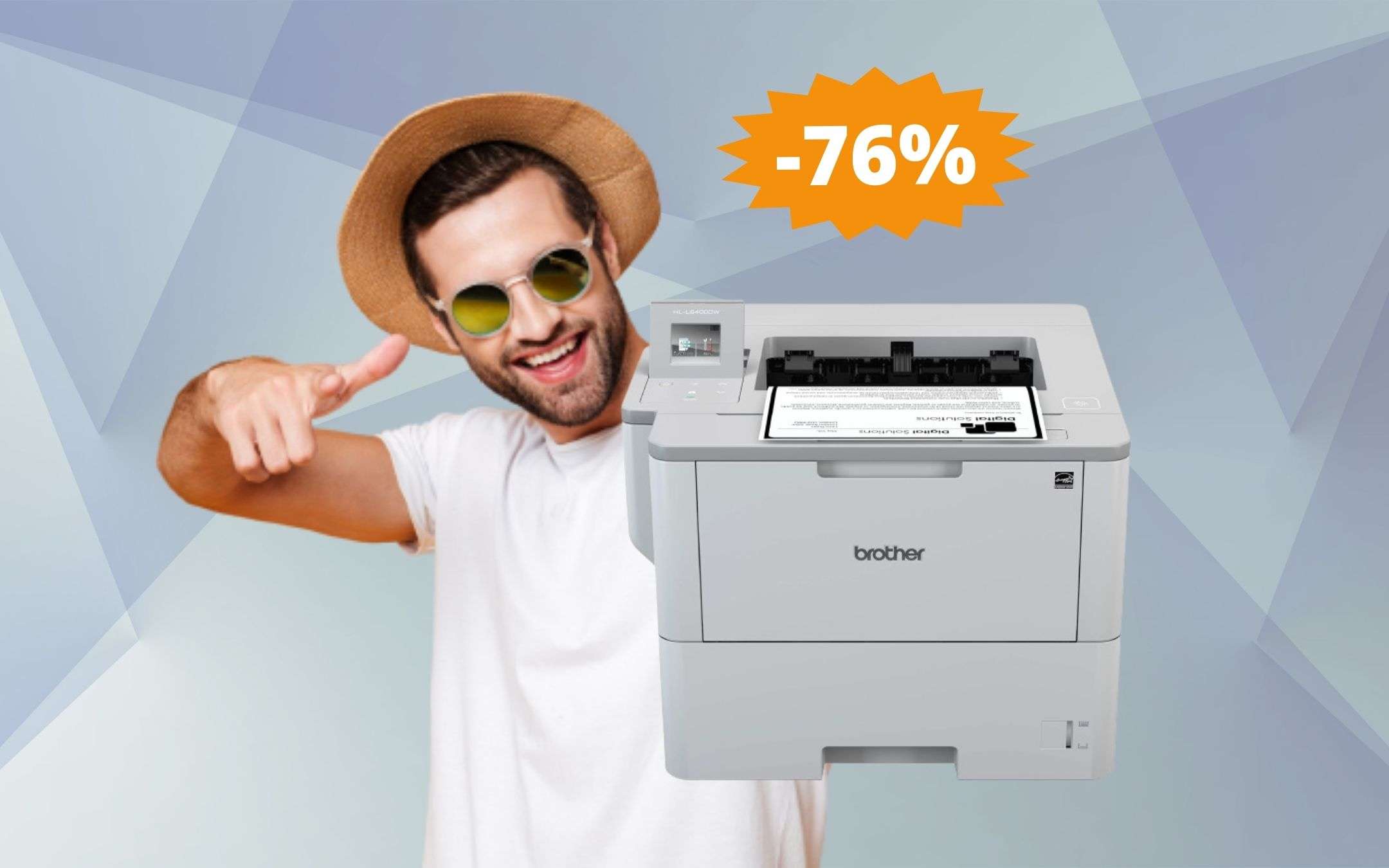 Brother HL-L6400DW ricondizionata: sconto FOLLE del 76%