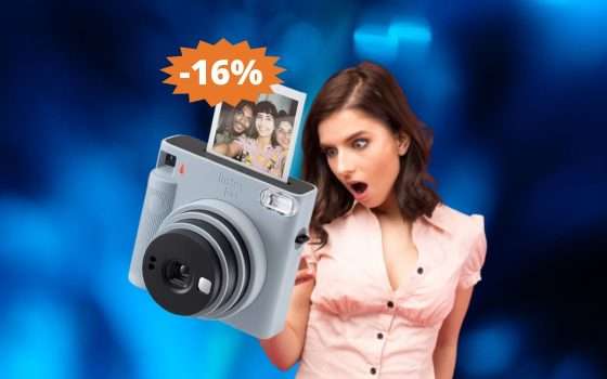 Fujifilm Instax SQUARE: sconto ESCLUSIVO su Amazon (-16%)