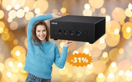 Mini PC ASUS PN64: MEGA sconto del 31% su Amazon