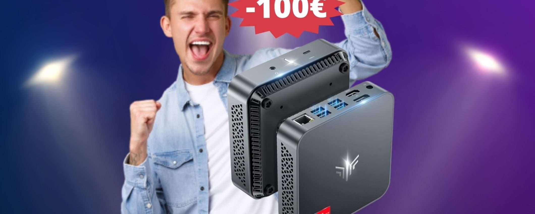 Mini PC NiPoGi: IMPOSSIBILE resistere a questo prezzo (-100€)