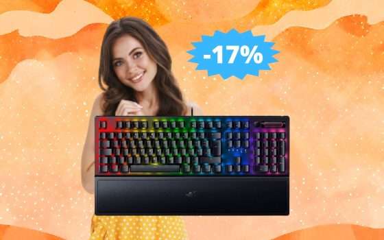 Tastiera Razer BlackWidow V3: SUPER sconto del 17% su Amazon