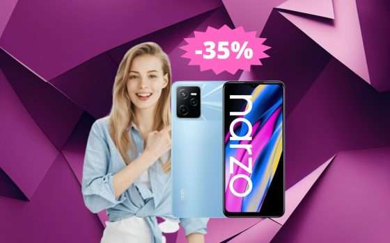 Realme Narzo 50A: impossibile RESISTERGLI a questo prezzo