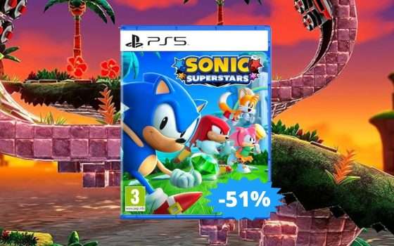 Sonic Superstars per PS5: sconto FOLLE del 51% su Amazon