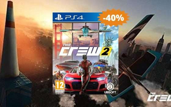 The Crew 2 per PS4: MEGA sconto del 40% su Amazon