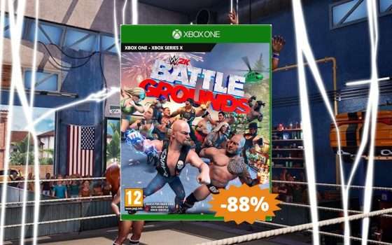 WWE 2K Battlegrounds per Xbox: prezzo BOMBA su Amazon (-88%)