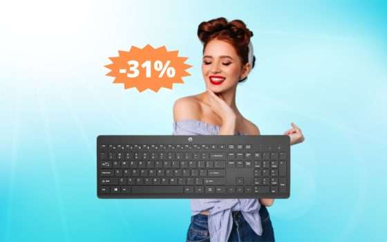 Tastiera HP 230: ALTA qualità, in MEGA sconto del 31%