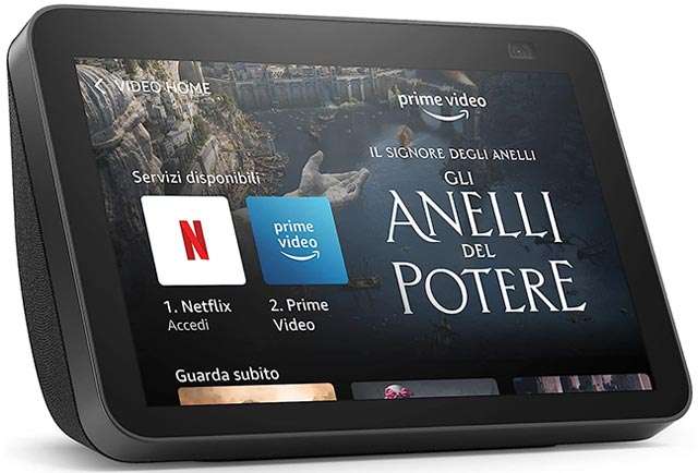 Lo smart display Echo Show 8 di seconda generazione con Alexa