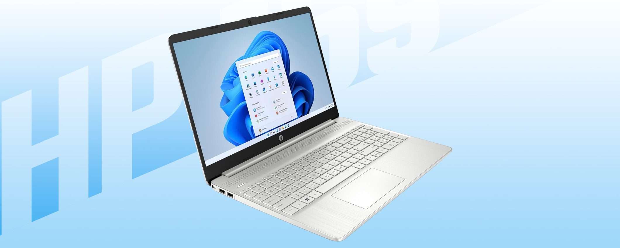 Notebook HP (CPU Intel, Windows 11) a 299€: è TUTTO VERO