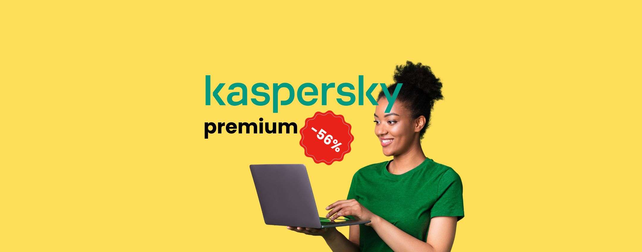 Kaspersky Premium: sicurezza totale ora a -56%