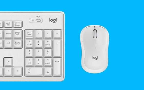 SUPER SCONTO Amazon su mouse e tastiera wireless Logitech