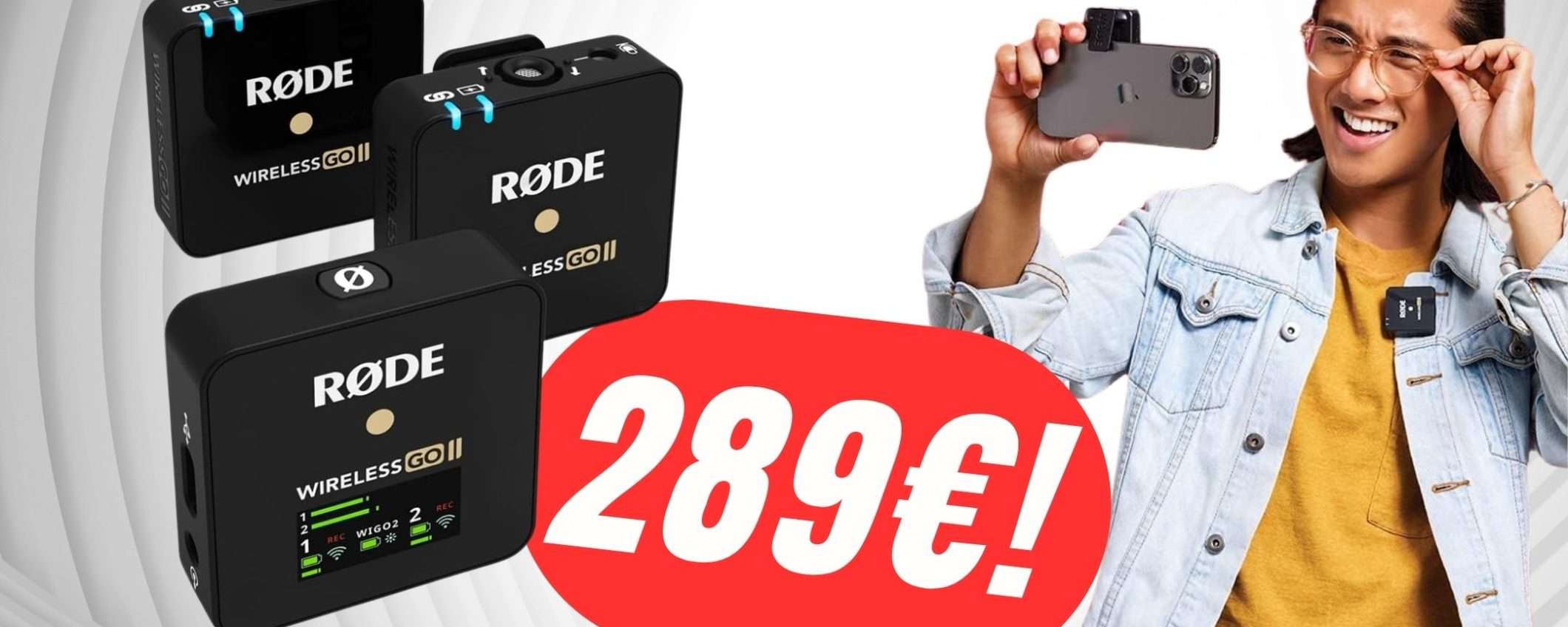 Questi 2 Microfoni RØDE Senza Fili sono i più utilizzati dagli influencer!