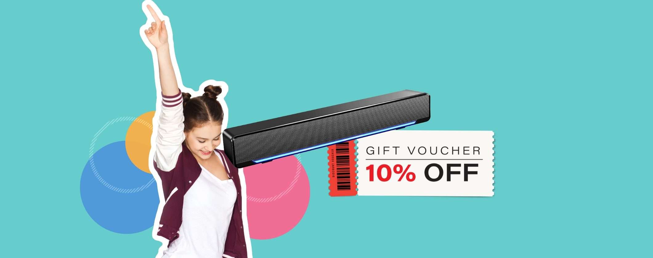 Mini Soundbar Portatile: con il Coupon 10% COSTA NIENTE