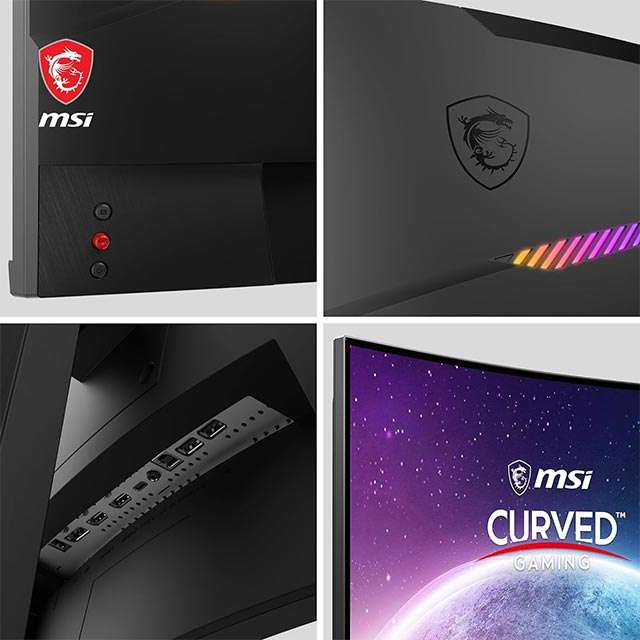 Dettagli per il design del monitor MSI MAG 275CQRF-QD