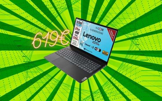 Notebook Lenovo i5 con 24GB RAM: potenza a soli 619€