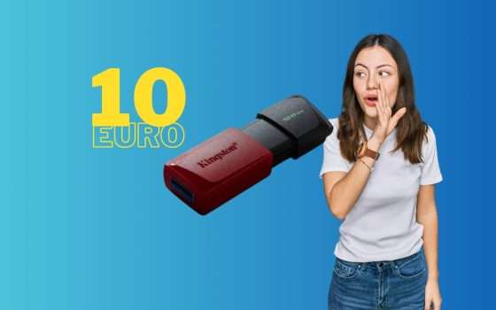 Pen Drive Kingston 128GB: SUPERLATIVA a soli 10€