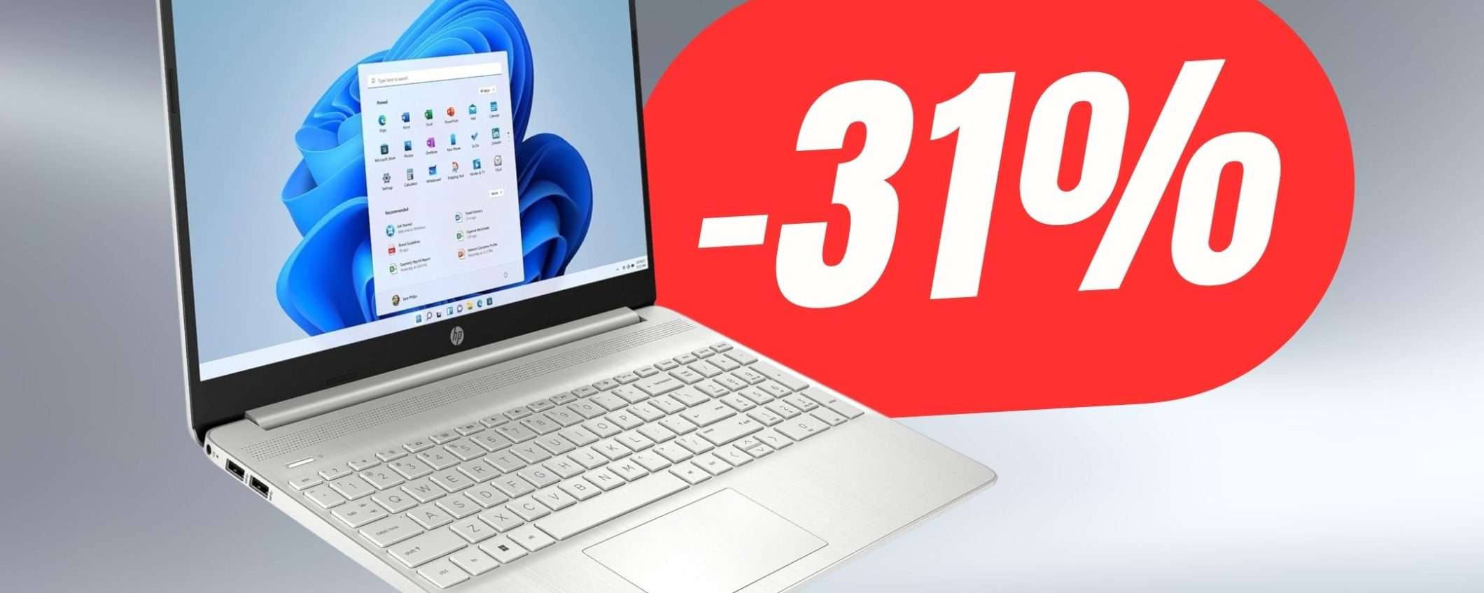 Questo PC Portatile di HP ha tutto quello che vuoi a soli 479€!