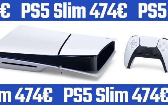 PS5 Slim a 474€ (sconto 75€) è l'affare gaming di oggi