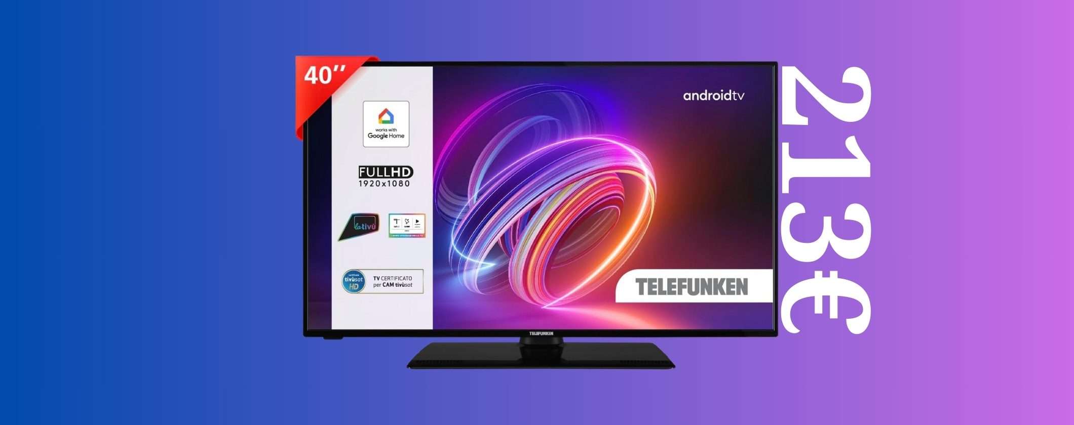 Smart TV Telefunken 40