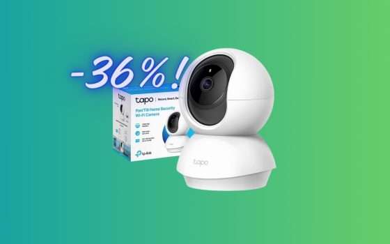 Telecamera WiFi TP-Link da interno: 36% di SCONTO su Amazon