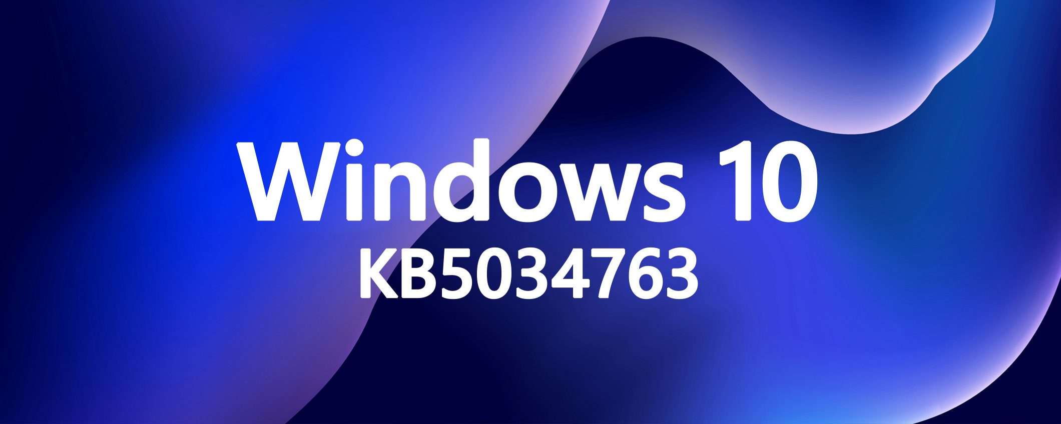 Windows 10 KB5034763: il Patch Tuesday di febbraio 2024