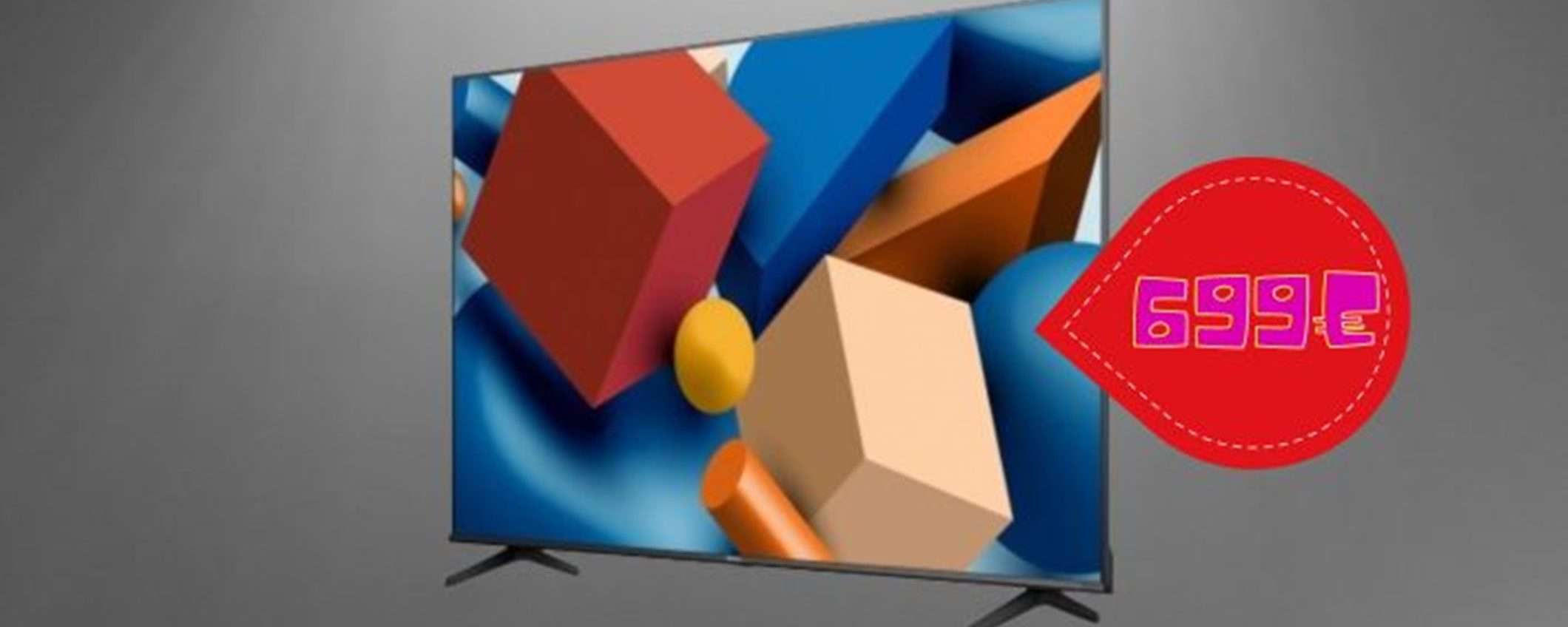 Smart TV 4K Hisense da 75