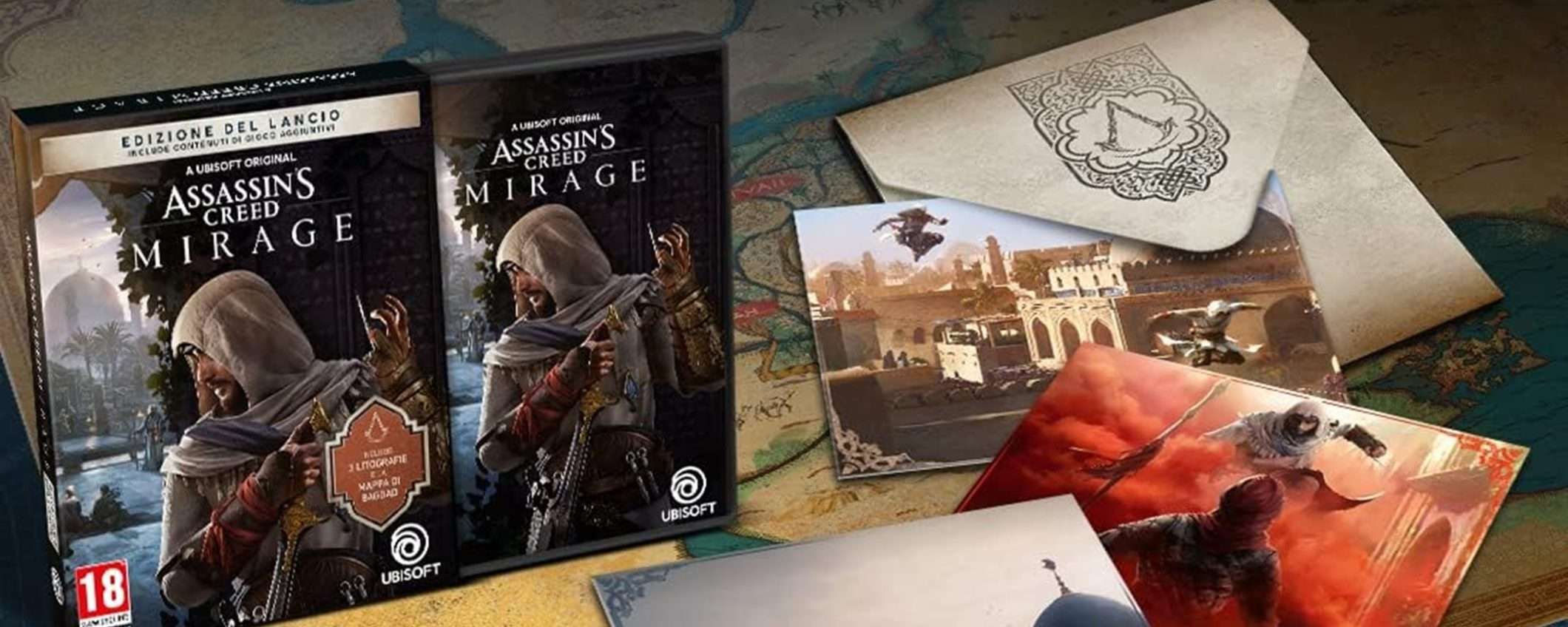 Assassin's Creed Mirage: la Launch Edition in esclusiva Amazon a soli 31€