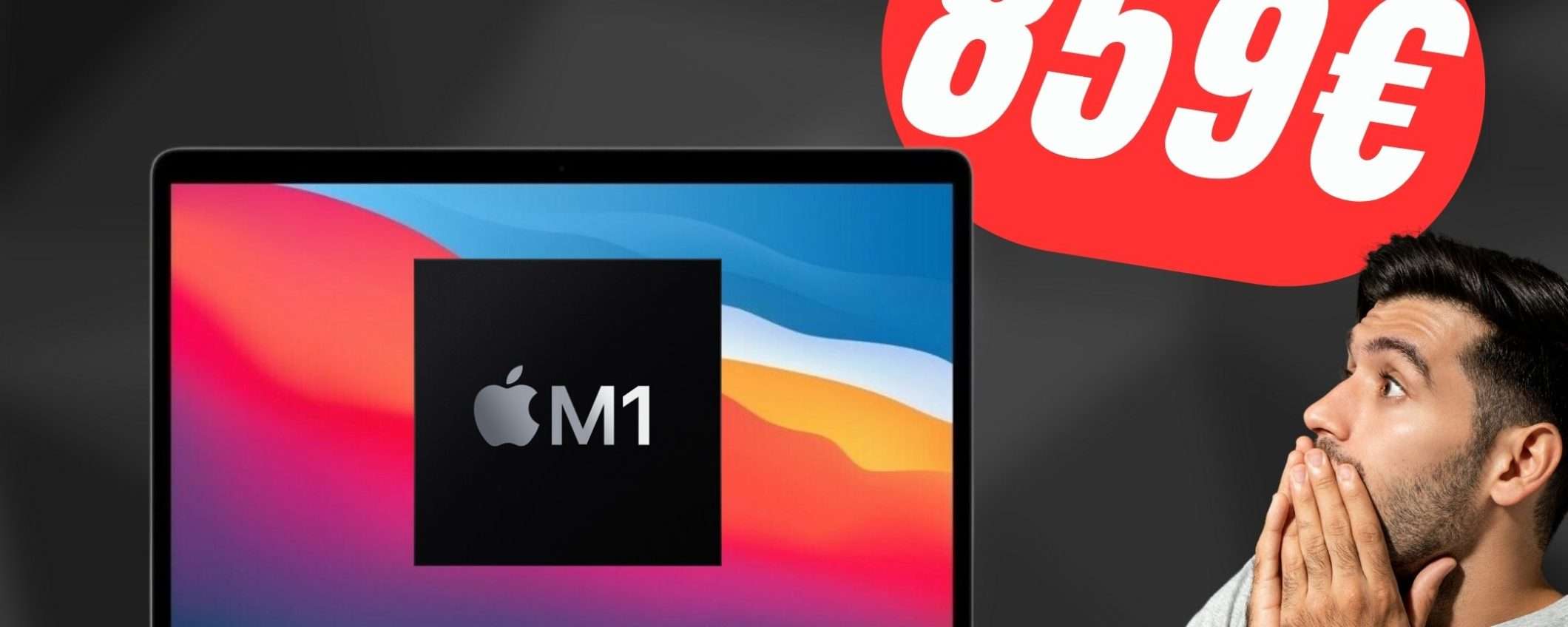 Apple MacBook Air con Chip M1 a soli 859€ su eBay!