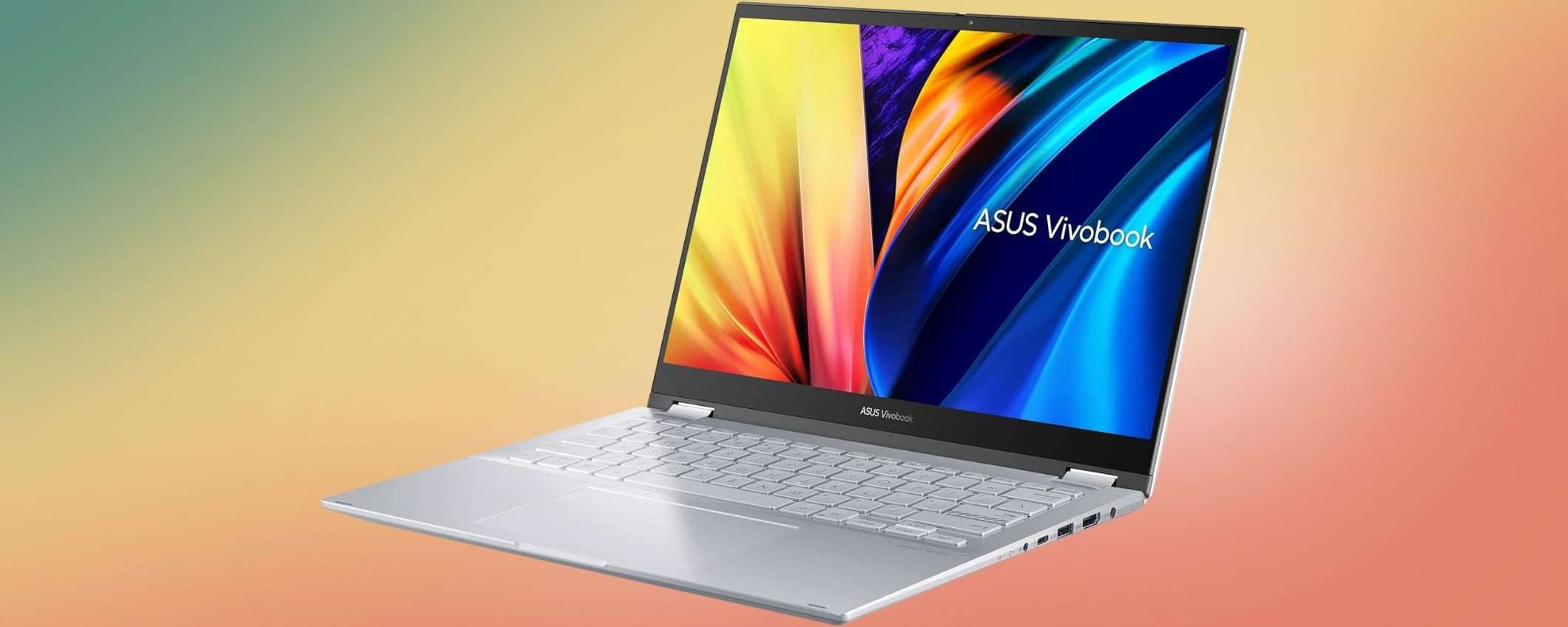 Il notebook convertibile ASUS Vivobook è in OFFERTA su Amazon