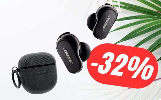 SCONTO FOLLE per gli Auricolari Wireless Bose: -104€!