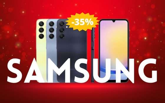 Samsung Galaxy A25: OFFERTA imperdibile su AMazon (-35%)