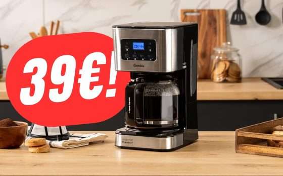 Caffè come in America a soli 39€ con questa Macchina Cecotec!